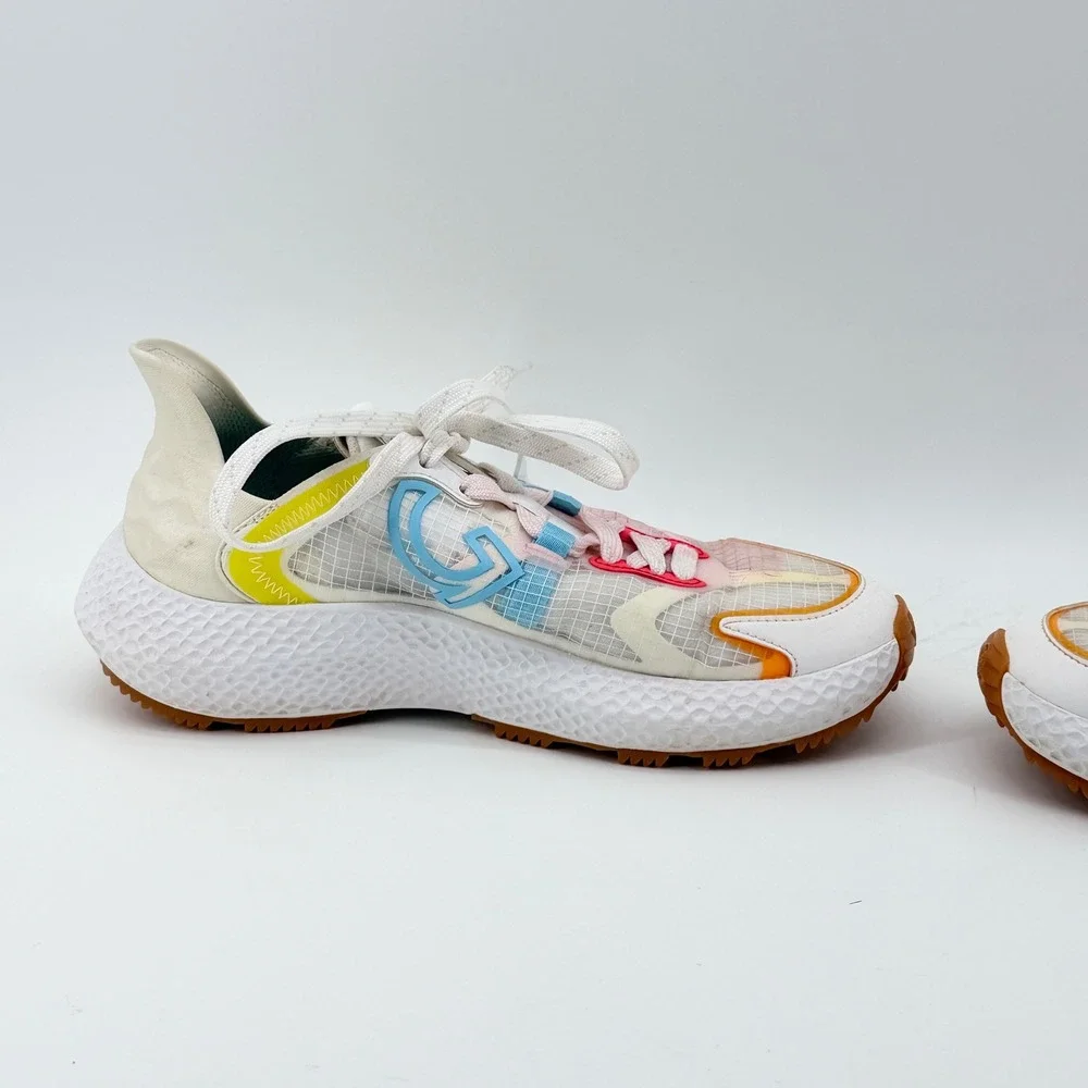 G/FORE MG4+ Golf Shoes White Multi Color Spikeless G4AF21EF28 Womens